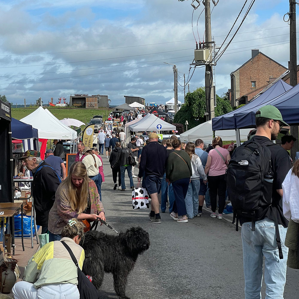 Brocante de la Route de Waillet, Marche-en-Famenne, dimanche 7 juin 2026