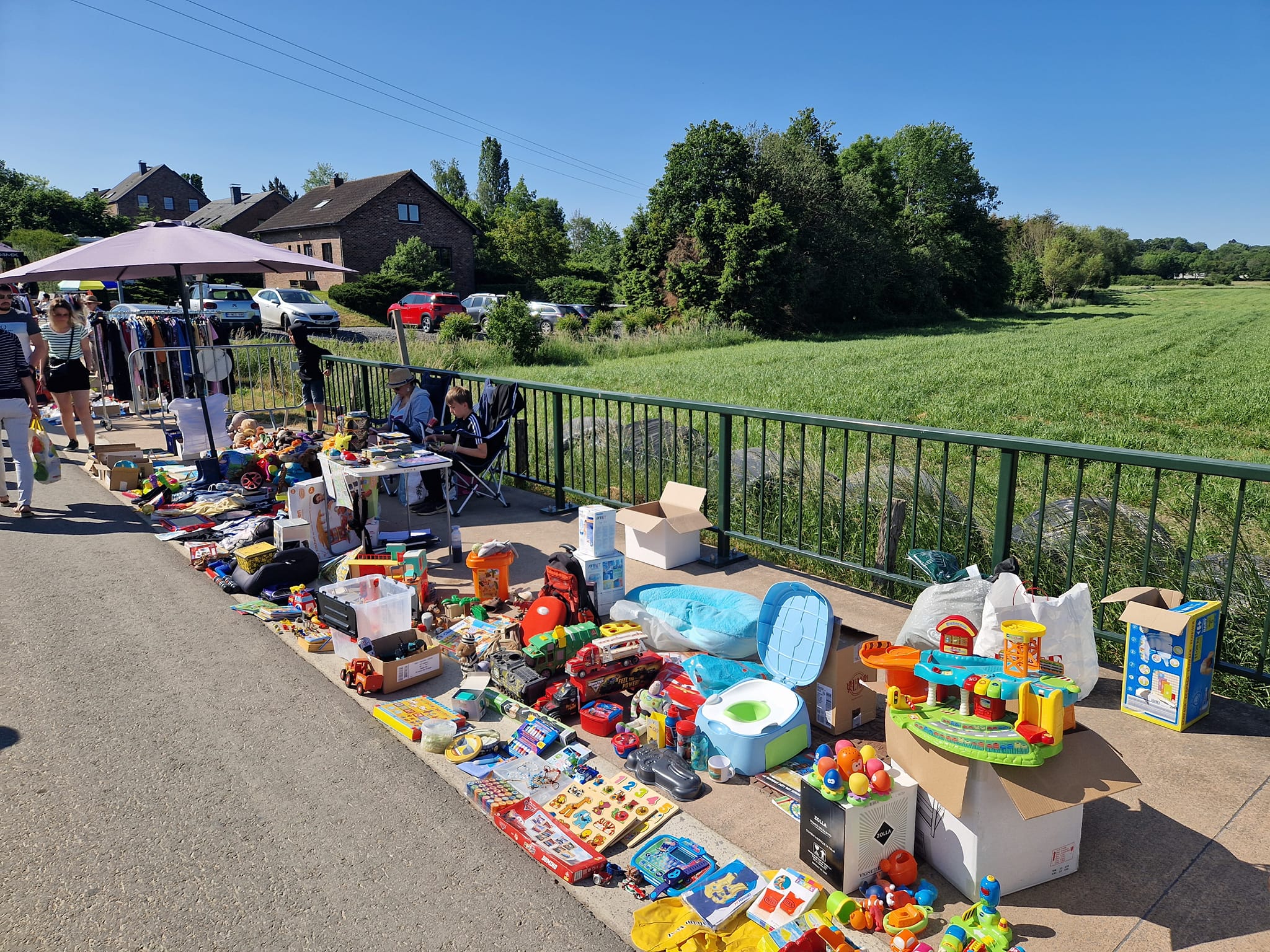 Brocante de la Route de Waillet, Marche-en-Famenne, dimanche 7 juin 2026